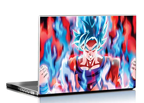 Image of PIXELARTZ Laptop Skin Goku Dragon Ball Z HD Quality 15.6 Inches (7090)