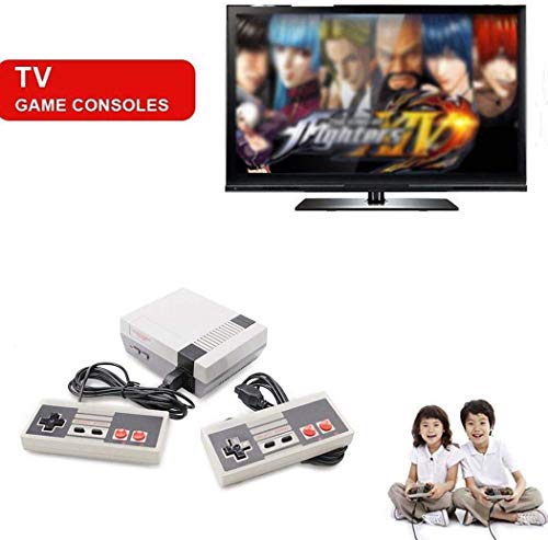 Bravet Child Adult Classic Game Handheld Console Built-in 620 Game Retro Video Game Console Dual Gamepad Handheld Game Player Console (2 Buttons)