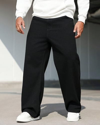Image of AUSK Men's Regular Straight Fit Casual Jeans || Official Business wear Jeans for Men