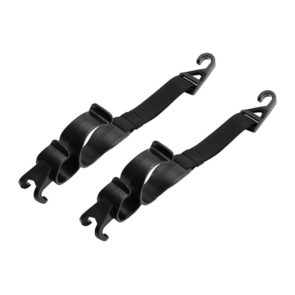 Frotox Car Seat Headrest Hook Universal Car Storage Headrest Hangers Holder Hooks Organizer Vehicle Backseat Hangers Car Umbrellas Holder Hanging Storage