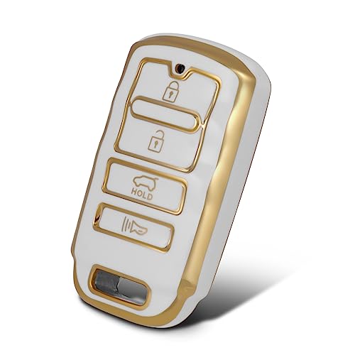 Coque clé TPU Kia Cadenza résout le problème des boutons usés sur K900 K7 K9 blanc