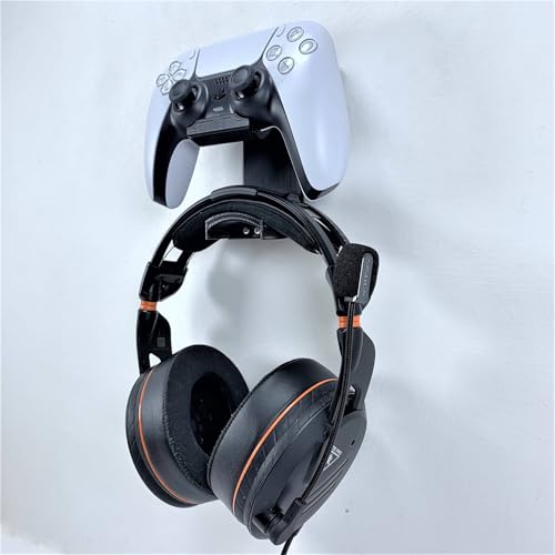 Support mural PS5 pour ranger manette DualSense et casque sans encombre