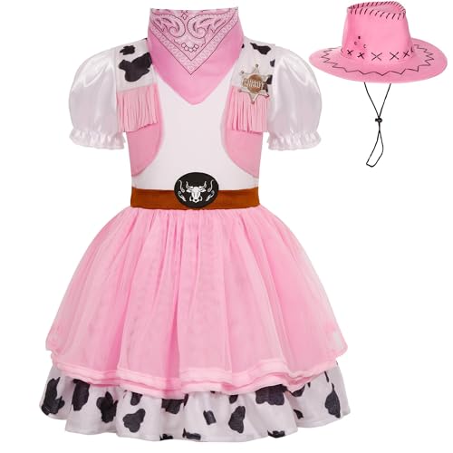Disfraz Deluxe de Vaquera para Niñas 3-10 años miniatura 7
