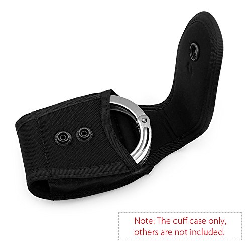 DECDEAL Bolsa algema da algema do estojo da bainha da algema da pressão do suporte da algema com laç