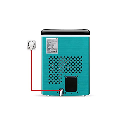 Fabricadora de hielo portátil compacta 16kg por día miniatura 3
