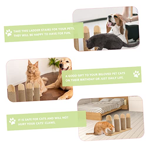 NOLITOY Escadas De Madeira Para Gatos Prateleiras De Parede Para Gatos Brinquedos Para Gatos Interno