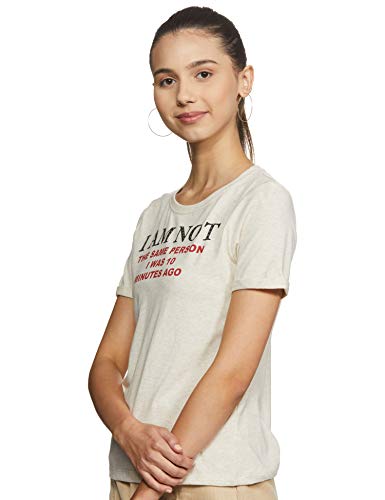 Image of Max Women's Regular Fit T-Shirt (SP21YFP01 Oat Marl S)
