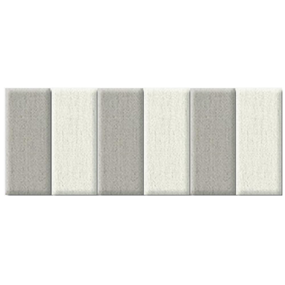 PHLEPS 3D Anti-Collision Wall Padding For Kids, Peel And Stick Technical Cloth Fabric Safety Soft Wall Stickers, Home Background Decor Upholstered