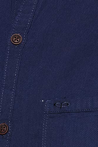 Image of Colorplus Men's Cross Dyed Regular Fit Casual Shirt