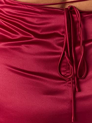 Image of Just Quella Women's Strappy Backless Evening Party Maxi Dress with Slit
