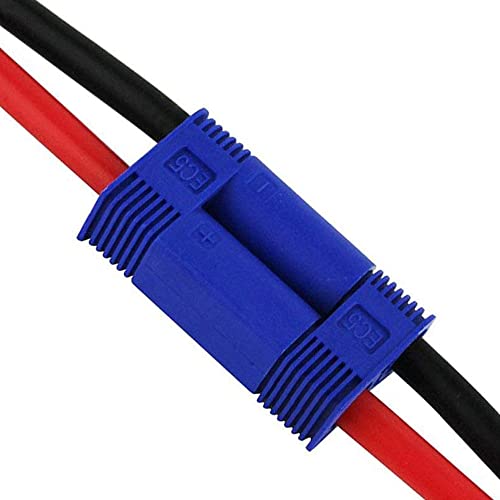 2 adaptadores EC5 macho a hembra con cable 30CM miniatura 4