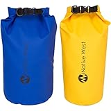 Lightweight Compression Dry Bag with Shoulder Strap and Roll Top Closure System. Waterproof Floating Gear Sack for Boating, Kayaking, Fishing, Rafting, Camping, Hiking, and Rafting.