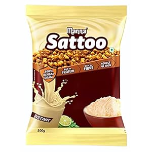 Manna Sattu Atta 500g 100% Channa Sattu Roasted Gram Atta Flour