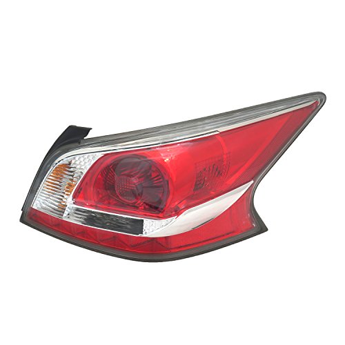 TYC Right Tail Light Assembly Compatible with 2014-2015 Nissan Altima