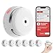 Produktbild X-Sense Rauchmelder WLAN, entspricht der Norm EN14604, Rauchmelder Smart mit austauschbarer Batterie, Benachrichtigungen über die App, 6 Stück