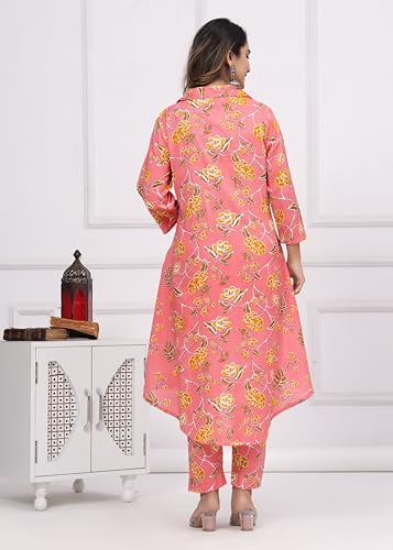 Image of TANISHA Women Co-Ord Set Kurta with Pant Set Outdoor Outfits Wear