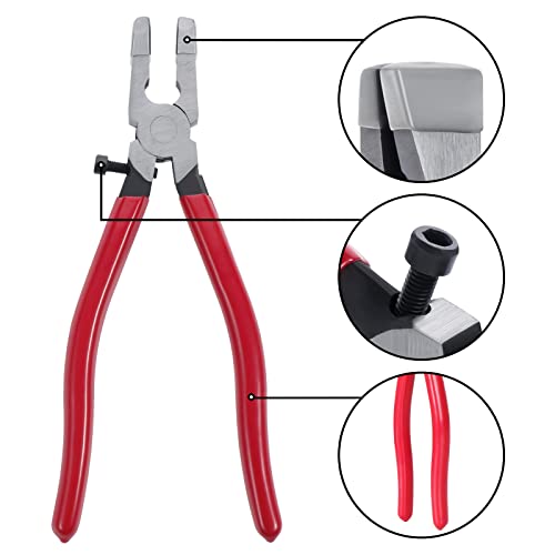 Knpwer 90 Pcs Key Fob Hardware 1 Inch,6 Colors Key Fob Pliers,Lanyard Keychain Hardware for DIY Keychain Wristlet Lanyards Belts - Image 3