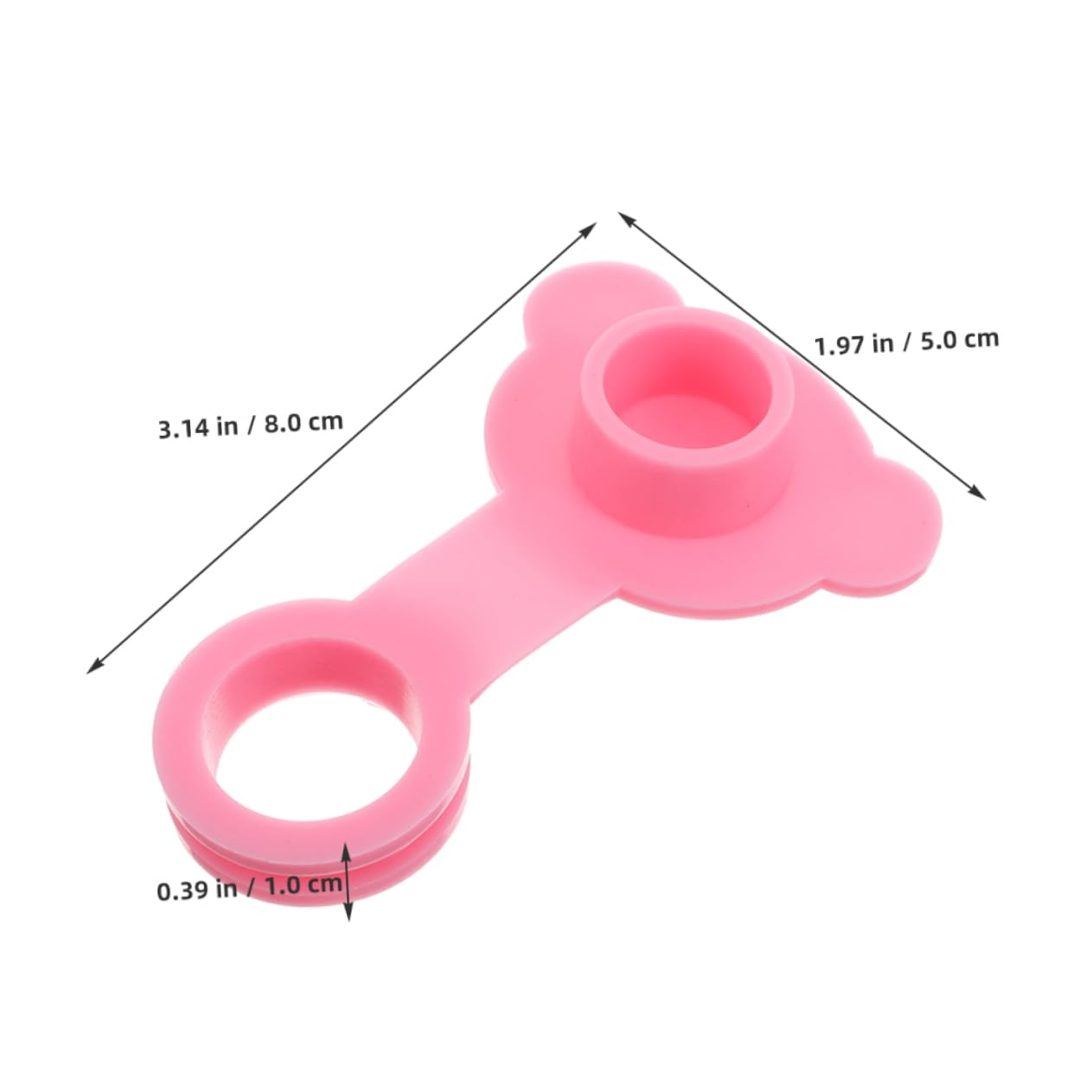 NOLITOY 2pcs Leakproof Silicone Bath Tub Stopper Easy Clean Drain Plug for Buckets Durable Secure Fit Accessories