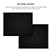 Address Numbers for Houses Sunsbell Solar Powered Led Address Plaques House Numbers for Outside Door Numbers Sign for Houses Stainless Steel House Number Plaque, for Home Outdoor Yard Street