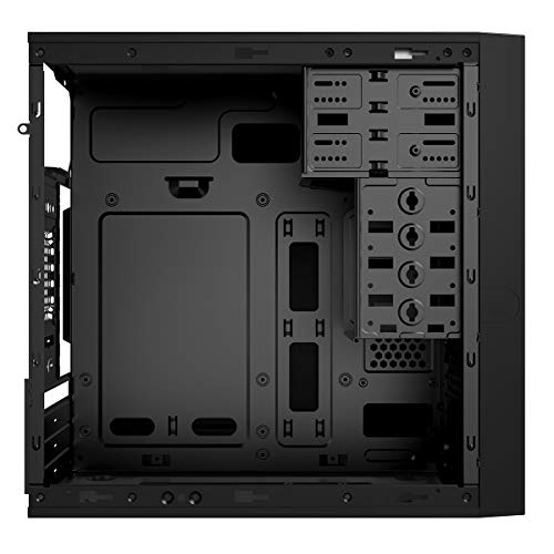 CiT Work Compact Office PC Case, Black - Image 6
