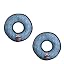 2PK Blue Ring Chain Link