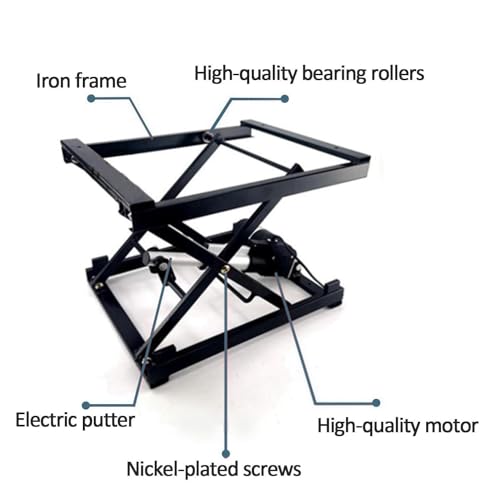 Plate-forme élévatrice de canapé avec élévateur pliable en ciseaux électrique