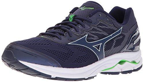 Mizuno Men's Wave Rider 21 Running Shoes, Eclipse, 10 D US