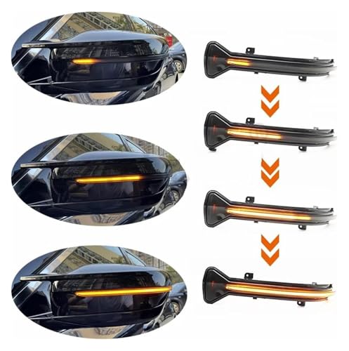 Clignotant Dynamique LED Effet Défilant Fluide Rétroviseur BMW