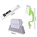baihui BAIHUI Hand-held Groove Gap Cleaning Tools, Window Door Sliding Track Cleaning Brush, for Cleaning Quickly Clean All Corners and Gap ,6 Pieces