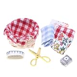Détails fins : fabrication exquise, qui accorde une grande attention aux détails, ce panier de couture miniature n'offre pas de terrifiant -
