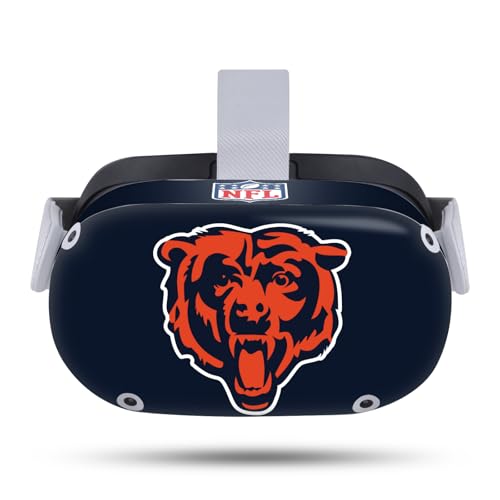 Vinyle autocollant Meta Quest 2 Chicago Bears NFL skin protection casque