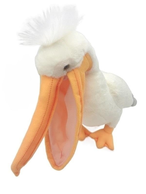 Amazon.co.jp: シミュレーションペリカンぬいぐるみ珍しい鳥動物