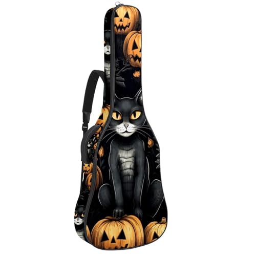 Étui guitare acoustique 104 cm imperméable housse tissu Oxford rembourrée