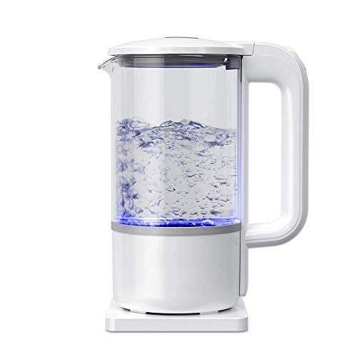 1.2Lガラス電気ケトル NX-DGK120 耐久性に優れた耐熱強化ガラス 安心おしゃ