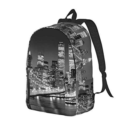 Grand sac à dos pour ordinateur portable motif tortues de mer New York taille S pour étudiant - 2