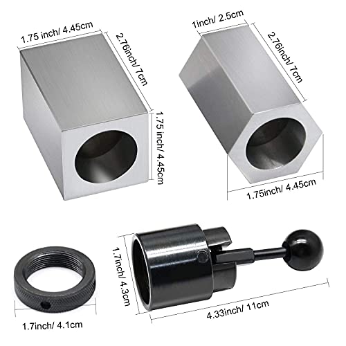 Bloc de serrage 5C hexagonal carré KEILEOHO pour collier de serrage rond - 4