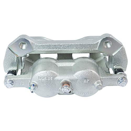 Image of TRQ Front Left Brake Caliper w /Bracket Drivers Side | For 2012-2020 Ford F-150