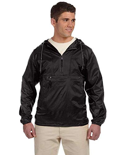 Veste compressible Harriton M750 noire 3XL contre le vent