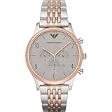 エンポリオアルマーニ Emporio Armani AR1864 Men's メンズ 男性用 Beta Steel and Rose Gold Chronograph Watch 時計 腕時計 [並行輸入品]