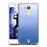 Head Hülle Designs Blau Ombre Soft Gel Hülle für Huawei Honor 6A