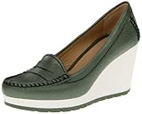 geox stiefelette keilabsatz Größe: 8 Geox Damen Dori5 Pumps, graugrün, 35.5 EU