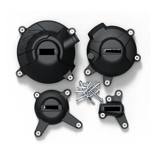 ガード・プロテクター に適合 YAMAHA MT-09 FZ09 に適合 Tracer 900/GT SXR900 2014-2020 用 オートバイエンジンカバー保護ケース クラッチプロテクター マスターシリンダーガード(1 Set-BK)