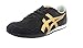 Onitsuka Tiger by Asics Unisex Serrano Black/Gold Sneaker
