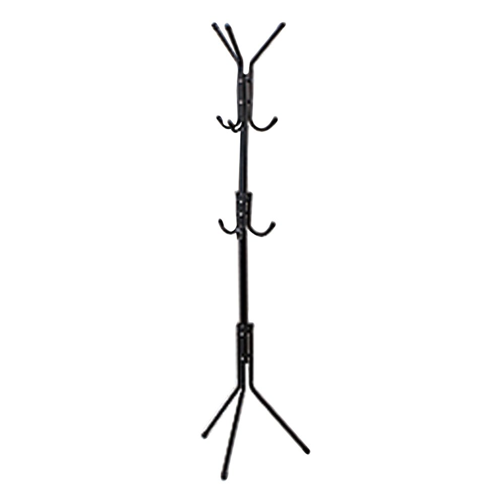 Higashide Lacquerware Hanger Rack, Black, Size: Height 68.9 inches (175 cm)