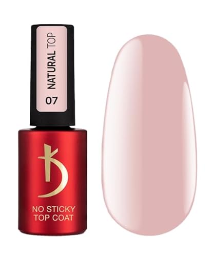 K Professional No Wipe Natural Top Coat 7ml