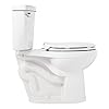 Signature Hardware 462387 Bradenton 1.28 GPF Two Piece Round Toilet with 14" Rough-In - White