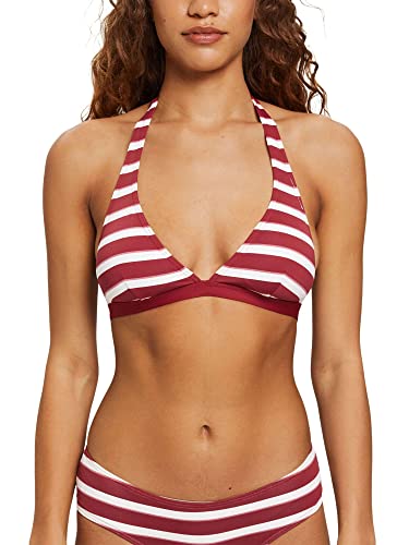 ESPRIT Damen Brela Beach Rcs Pad.haltern Bikini, Dark Red 3, B EU