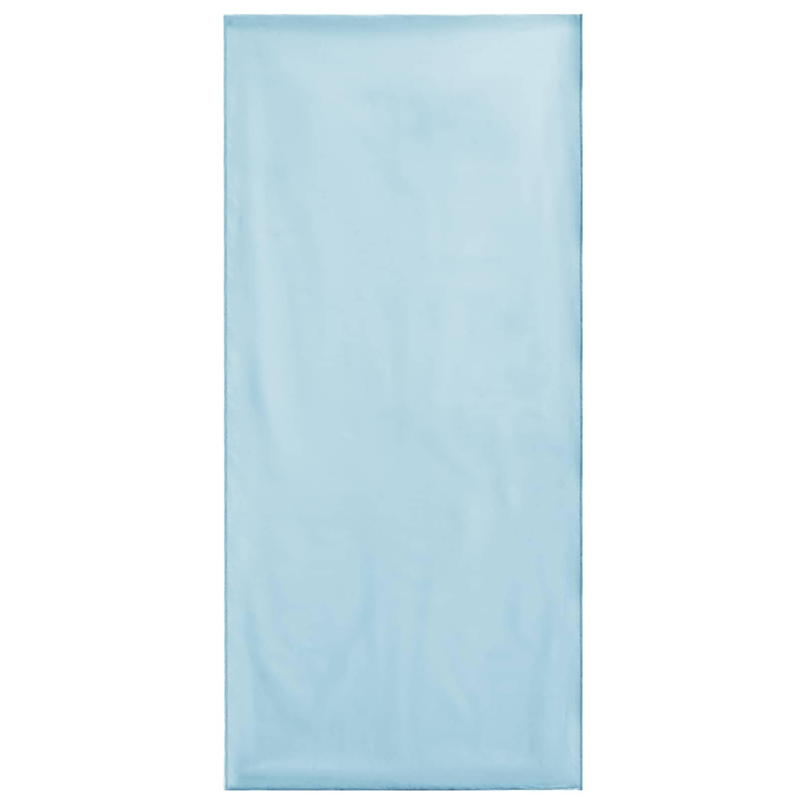 Außenstuhl Handtücher 2 pcs Blau 130 x 60 cm Polyester Polyamid schnelltrocknend saugstark mit rutschfestem Taschen-Design für Garten Terrasse Outdoor Komfort