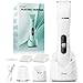 Rasoio Elettrico Donna Parti Intima - Depilatore Corpo Donna Tutto-In-Un IPX7 Impermeabile, Trimmer Intima per Viso, Ascella e Braccia con 4 Peines, Schermo LED e Ricarica USB, Regalo di Anniversario immagine
