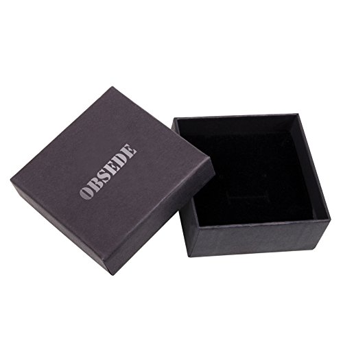 OBSEDE Stile Maschile Bracciale Treccia in Acciaio...